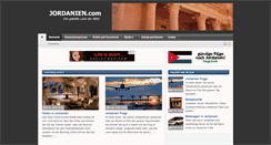 Desktop Screenshot of jordanien.com