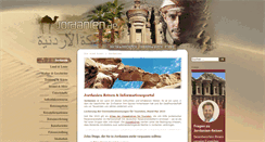 Desktop Screenshot of jordanien.de